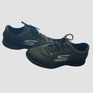 Skechers Go Step Sport Womens Sneaker Black US Size 8.5 Quick Fit New